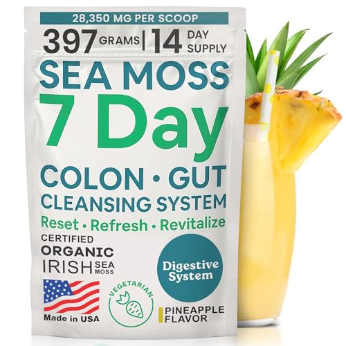 Atlantic Naturals Sea Moss 7-Colon Cleanse Powder