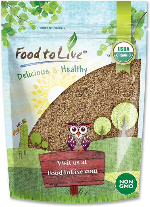 Food to Live Organic Psyllium Husk Powder, 8 Ounces
