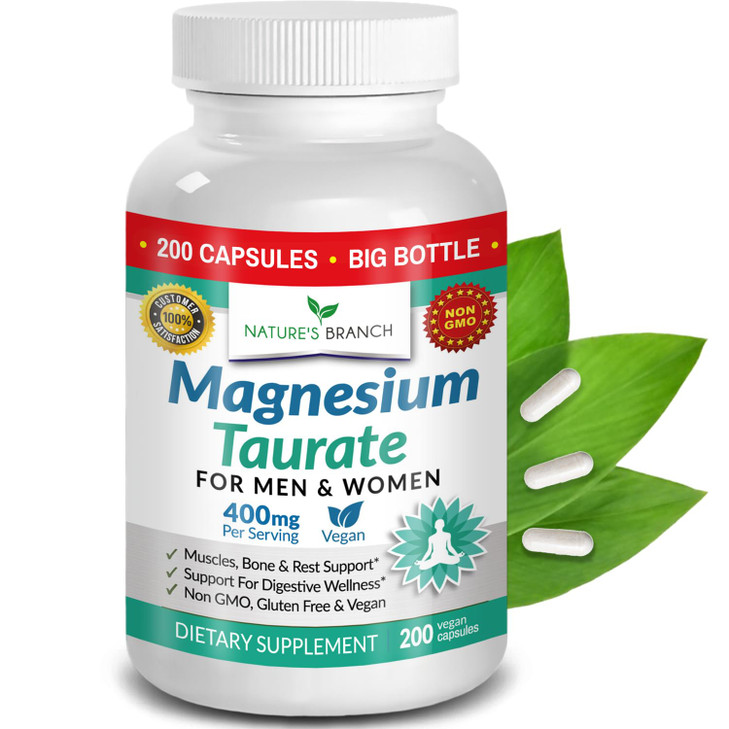 Magnesium Taurate 400mg - High Absorption