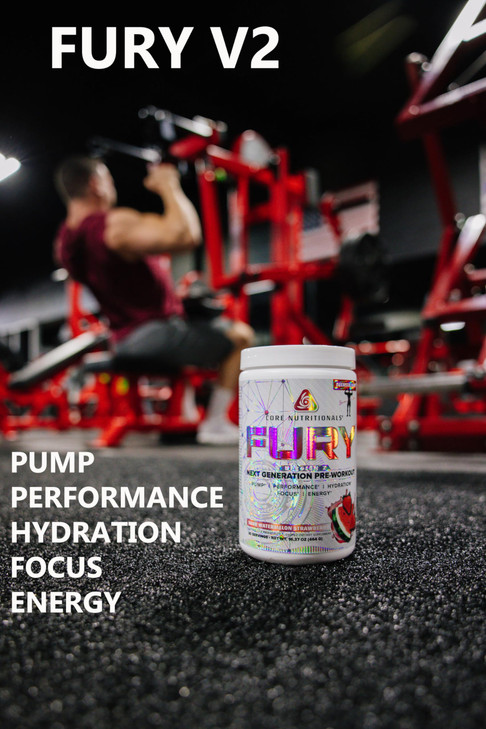 Core Nutritionals Fury V2: Pre-Workout Powder to Maximize Performance in The Gym