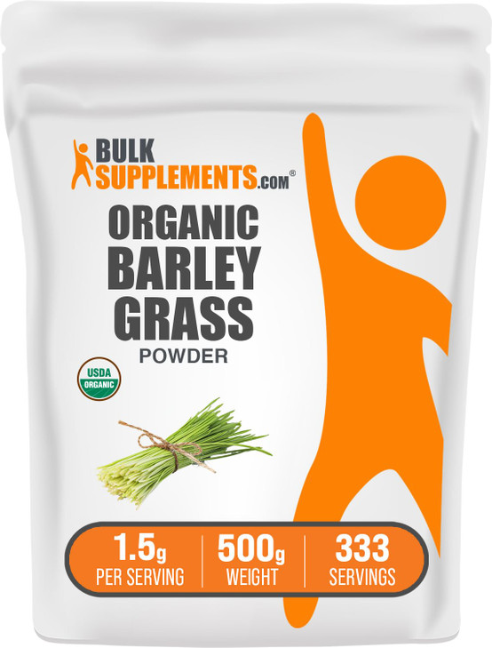 BulkSupplements.com Organic Barley Grass Powder