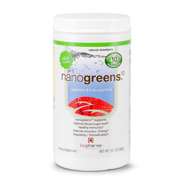 BioPharma Scientific NanoGreens Superfood Powder