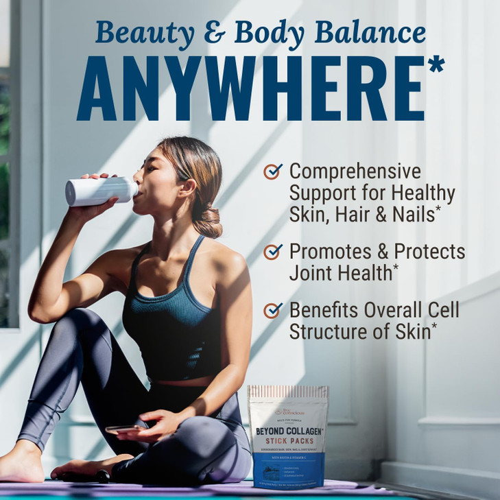 Live Conscious Beyond Collagen Peptides Powder Unflavored Packets-Hydrolyzed