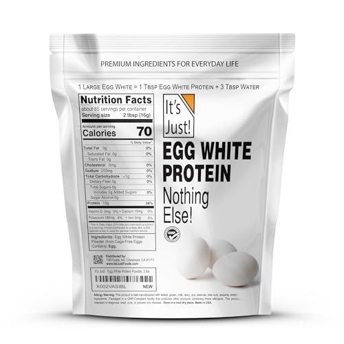 It's Just! - Egg White Protein Powder, Made