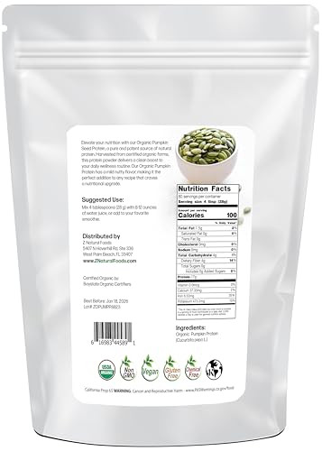 Z Natural Foods Organic Pumpkin Seed Protein Powder