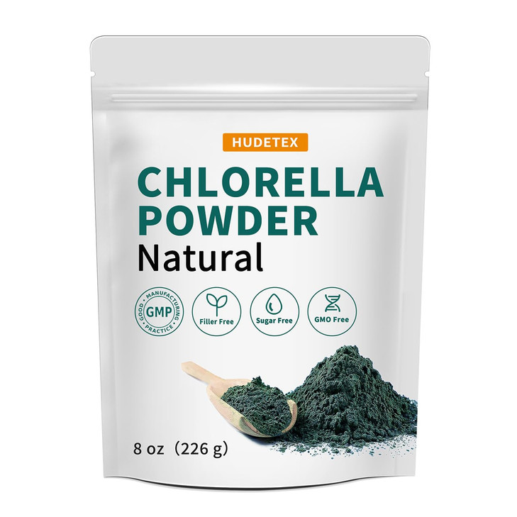 Chlorella Powder Natural- Chlorophyll Powder, Supports Immune System & Liver