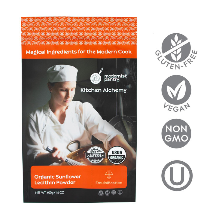 Organic Sunflower Lecithin Powder Gluten-Free Vegan OU Kosher Certified