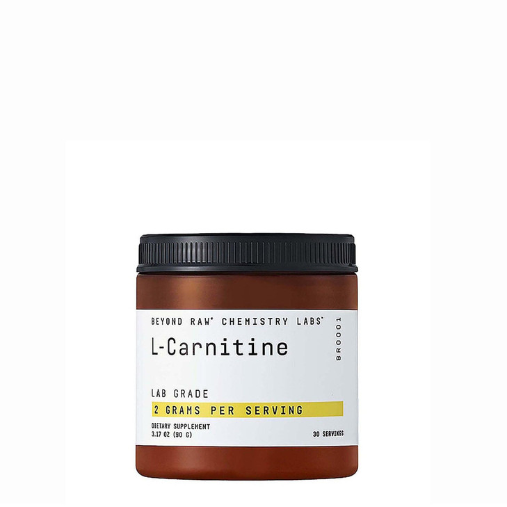 BEYOND RAW Chemistry Labs L-Carnitine Powder, Fuels Exercise and Supports