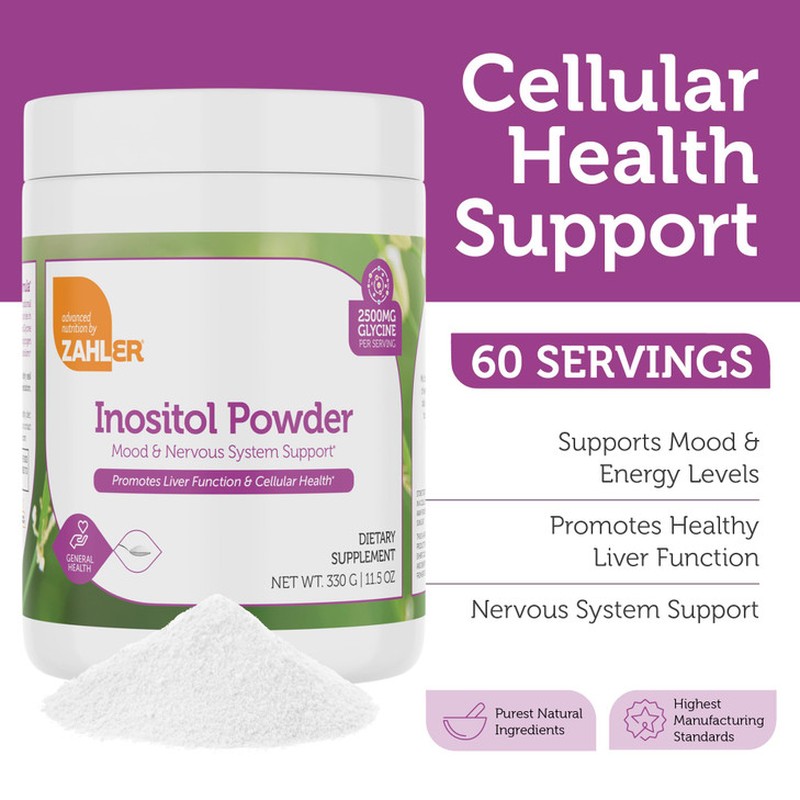 Zahler Inositol & Glycine Supplement Powder