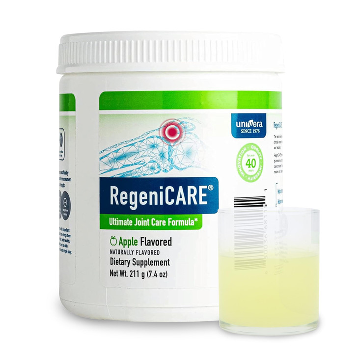 Univera RegeniCARE Green Apple, Glucosamine, Chondroitin, MSM, Univestin, Joint
