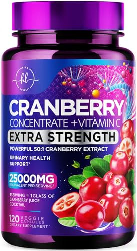 Cranberry Supplement Pills Extract from 25000mg