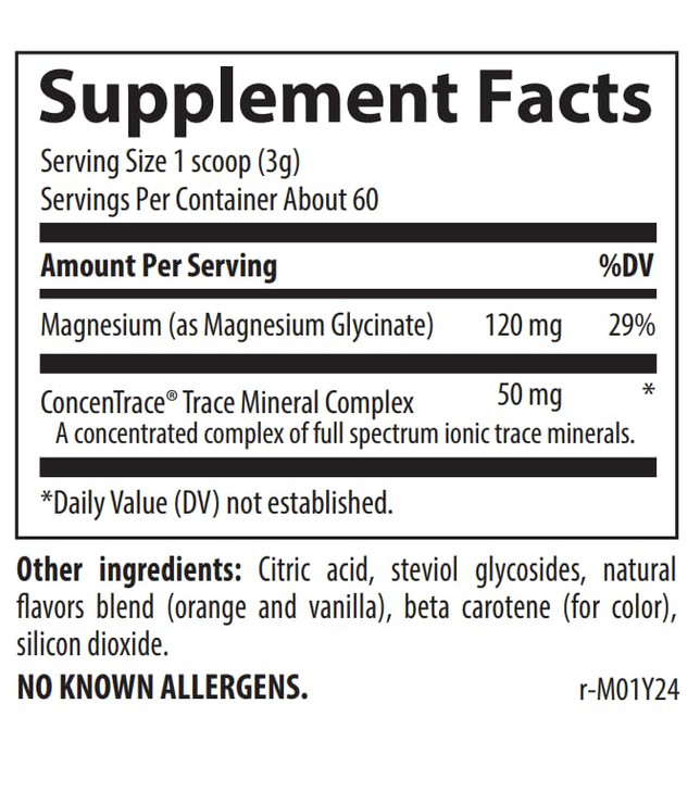 Trace Minerals Magnesium Glycinate Powder
