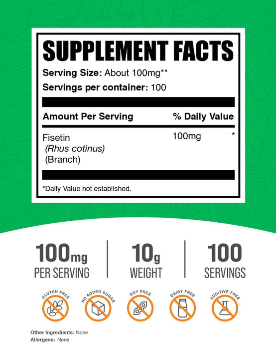 BulkSupplements.com Fisetin Powder