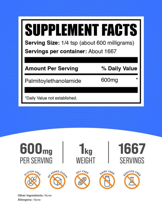 BulkSupplements.com Palmitoylethanolamide Powder