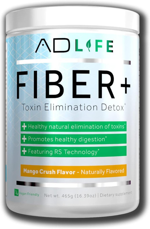 Project AD Fiber+ Vegan Fiber Supplement Powder, Supports Gut Health