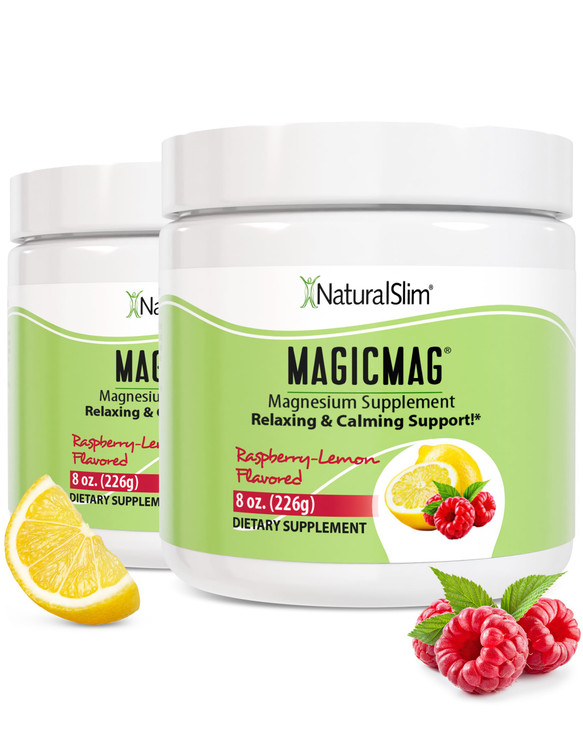 NaturalSlim Magicmag Pure Magnesium Citrate Powder Stress, Constipation, Muscle