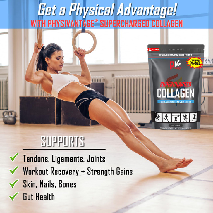 PhysiVantage Supercharged Collagen Peptides Powder