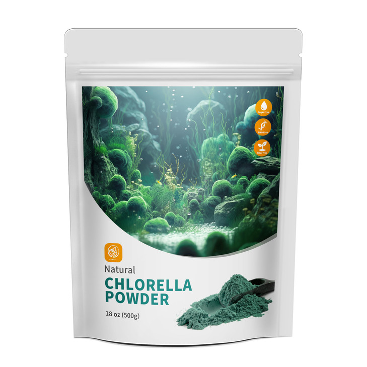Chlorella Powder Natural with 18 oz