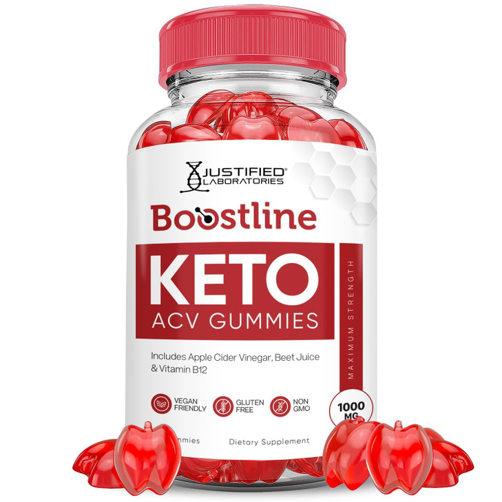 Justified Laboratories Boostline Keto ACV Gummies Advanced Formula 1000MG Boost
