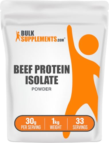 BulkSupplements.com Beef Protein Isolate Powder