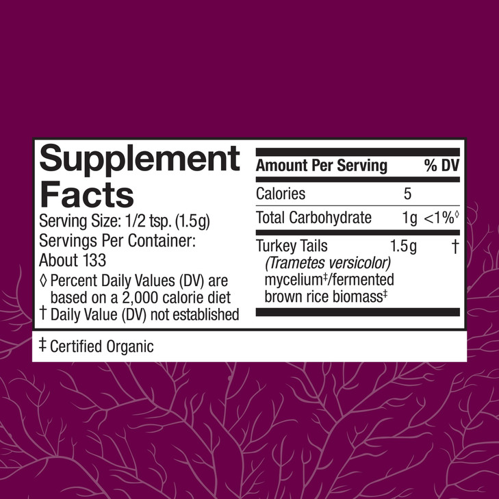 Host Defense Turkey Tail Mushroom Powder