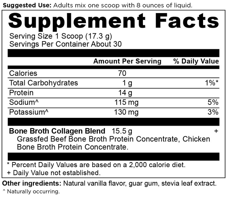 Ancient Nutrition Collagen Powder, Bone Broth Collagen, Vanilla, Hydrolyzed