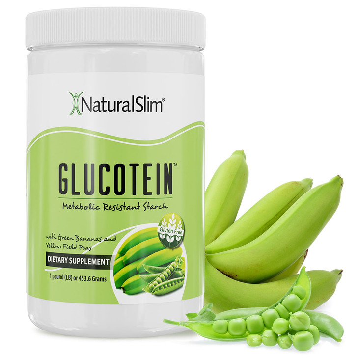 NaturalSlim Prebiotic Resistant Starch Supplement with Green Banana Flour