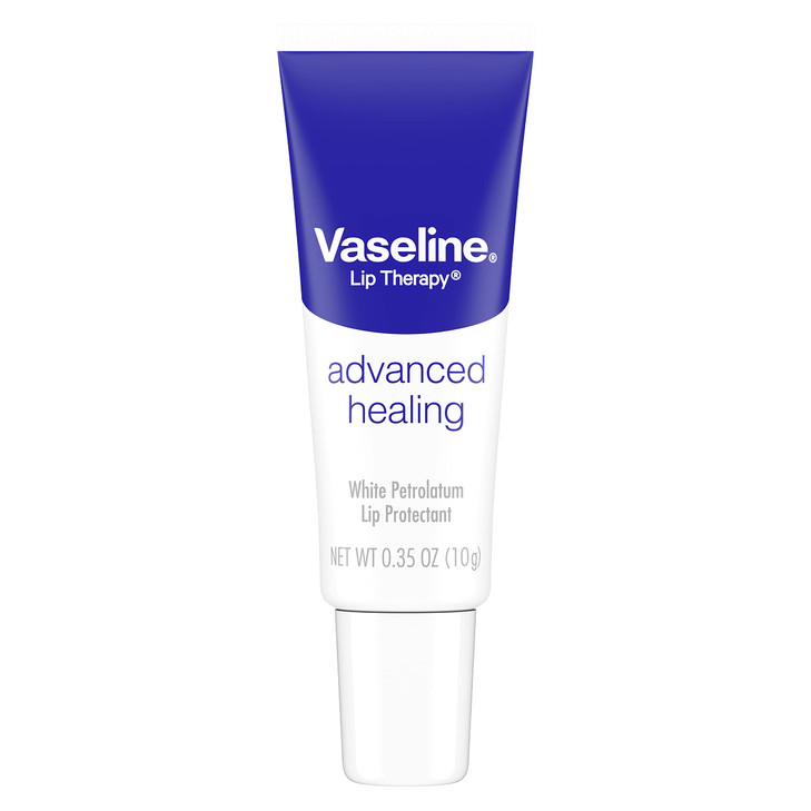 Vaseline Lip Therapy Lip Balm Tube, Advanced Healing, 0.35 oz
