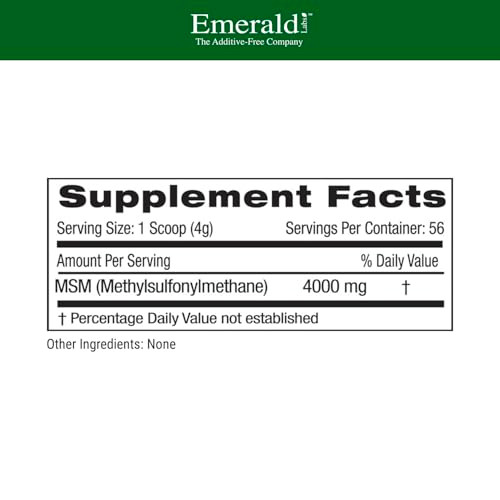 EMERALD LABS MSM Powder