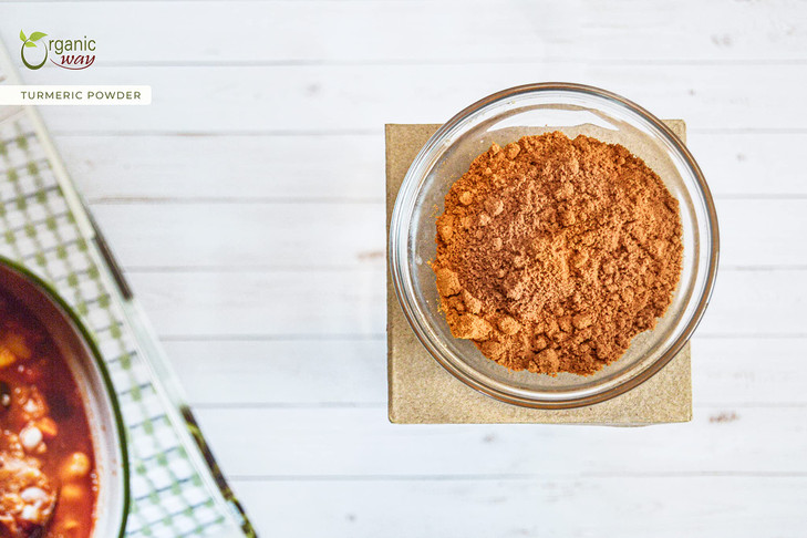 Organic Way Turmeric/Haldi Root Powder - Kosher & USDA Certified