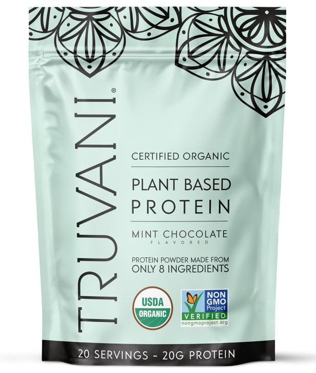 Truvani Vegan Pea Protein Powder - 20g Organic Plant-Based Protein