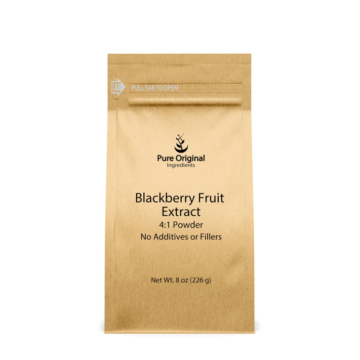 PURE ORIGINAL INGREDIENTS BlackBerry Fruit Extract (8 oz), 4:1 Powder, Fine