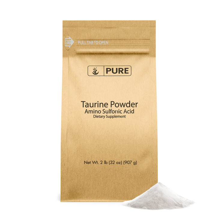 Pure Original Ingredients Taurine Powder (2 lb) Dietary Supplement, Always Pure
