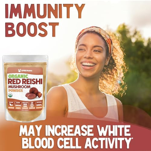XPRS Nutra Organic Red Reishi Mushroom Powder