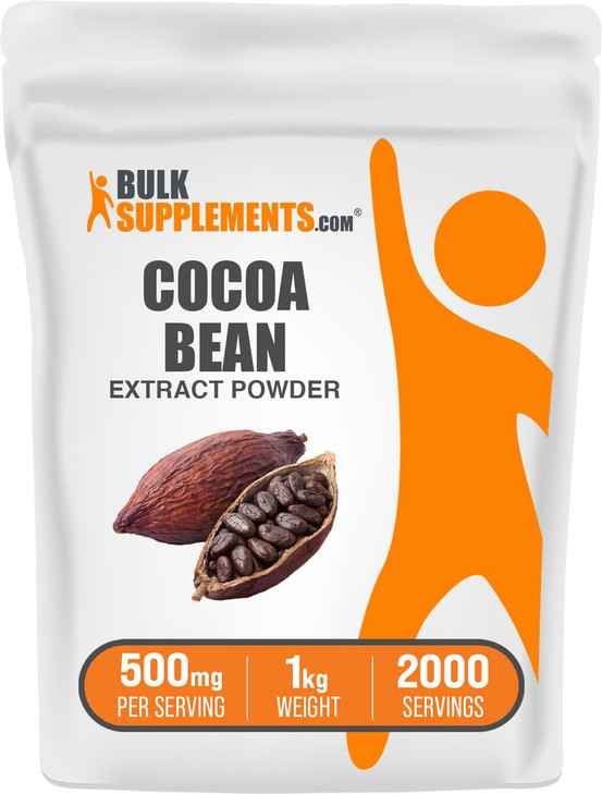 BulkSupplements.com Cocoa Bean Extract Powder