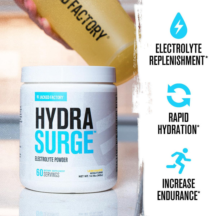 Jacked Factory HYDRASURGE Electrolyte Powder