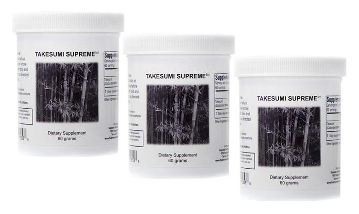 Supreme Nutrition Takesumi Supreme, Pure 60 Grams Activated Bamboo Charcoal