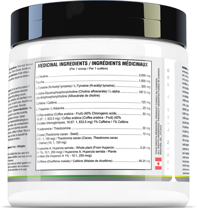 Prevail Pre Workout Powder with Nootropics: Pre Workout for Men and Women