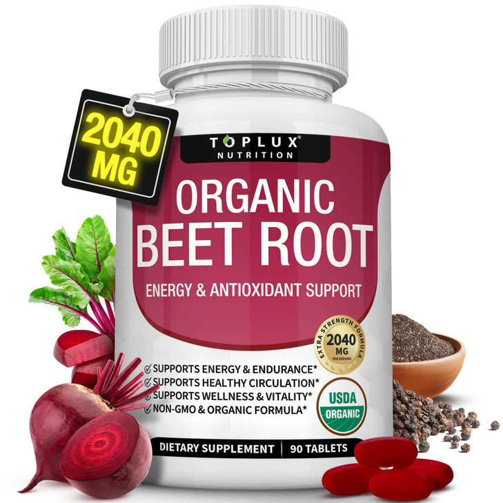 Organic Beet Root Powder Tablets