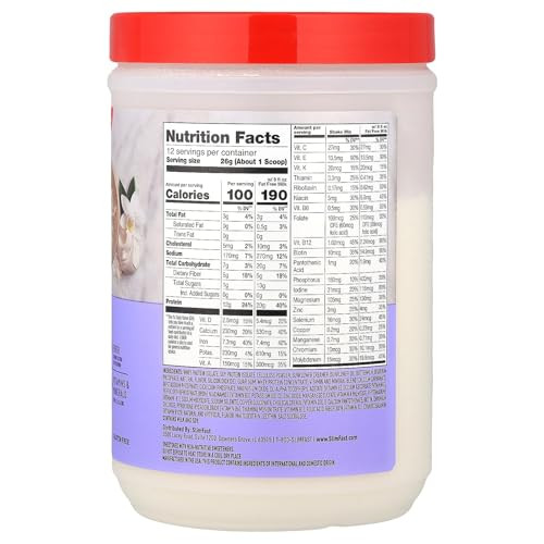 SlimFast Advanced Nutrition High Protein Meal Replacement Smoothie Mix, Vanilla