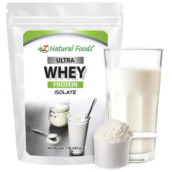 Z Natural Foods Ultra Whey Protein Isolate Powder