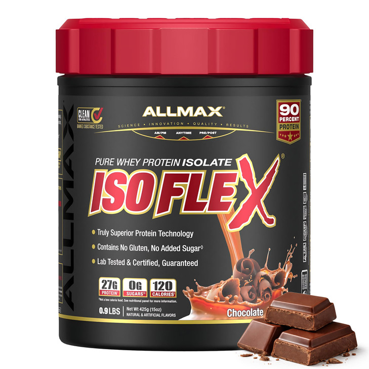 ALLMAX ISOFLEX Pure Whey Isolate Protein Powder