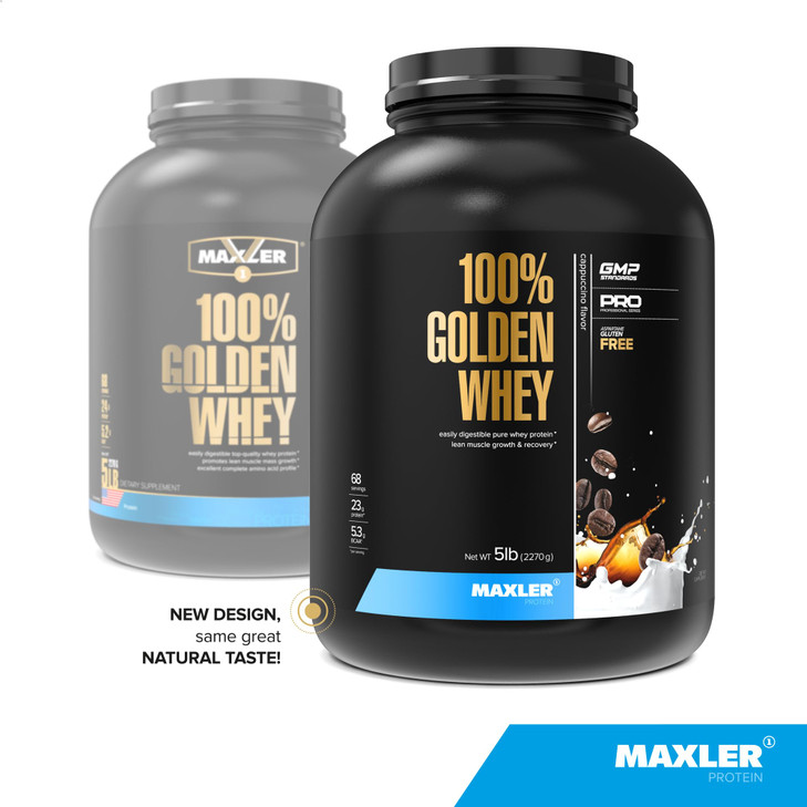 Maxler 100% Golden Whey Protein - 23g of Protein per Serving