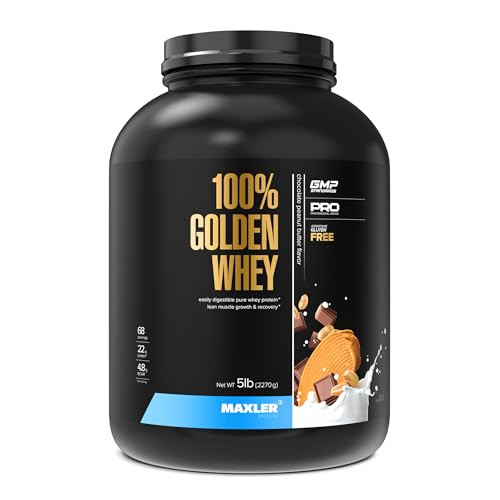 Maxler 100% Golden Whey Protein - 22g of Protein per Serving
