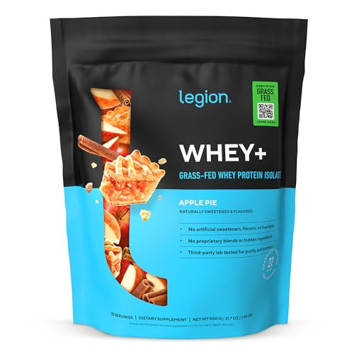 LEGION Whey+ Protein whey Isolate from Grass Fed Cows