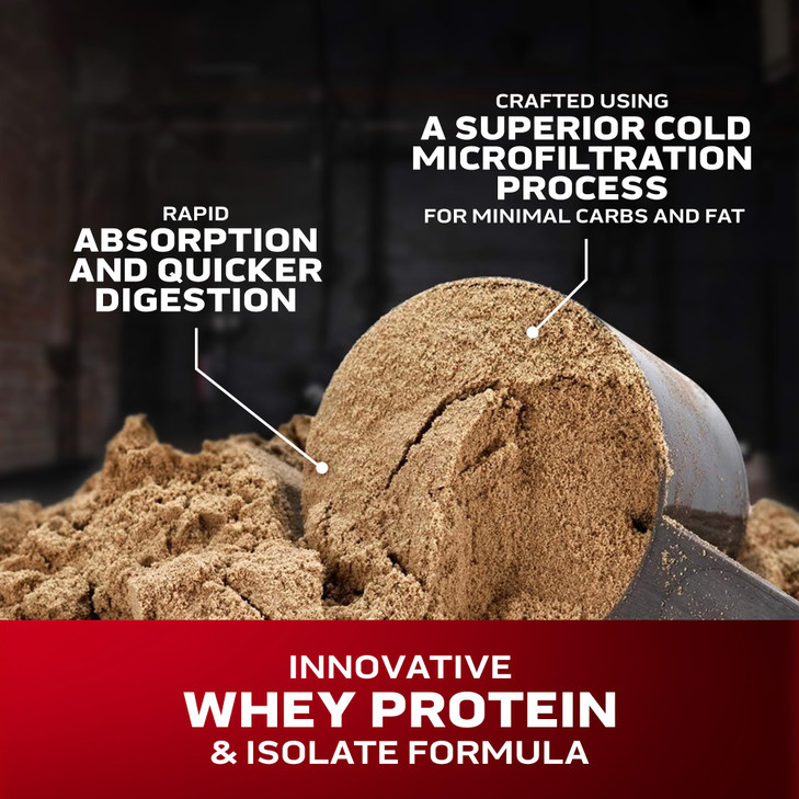 Muscletech Whey Protein Powder (Strawberry Shortcake, 5LB)