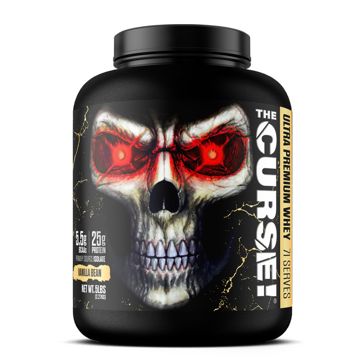 JNX SPORTS The Curse! Ultra Premium Whey Protein Powder Vanilla Bean 5lb