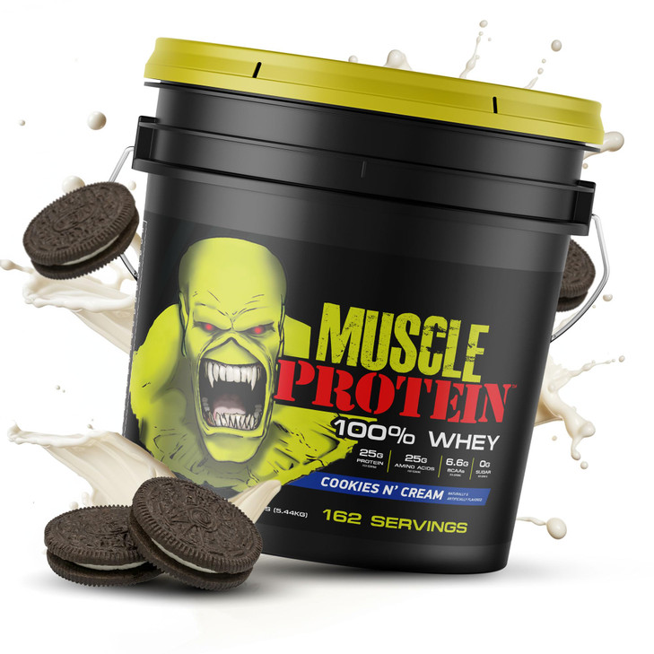 COLOSSAL LABS Muscle Whey Protein Flavored Protein Powder, 25,000mg Amino