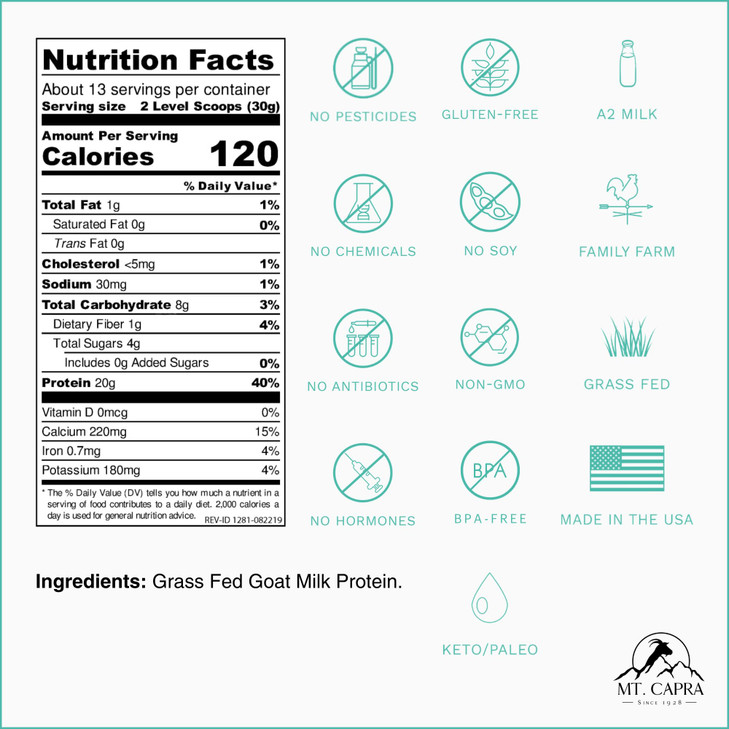 Mt. Capra Clean Whole Protein