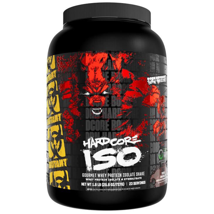 Mutant Hardcore ISO Whey Protein Powder Acts Fast to Help Recover, Build Muscle
